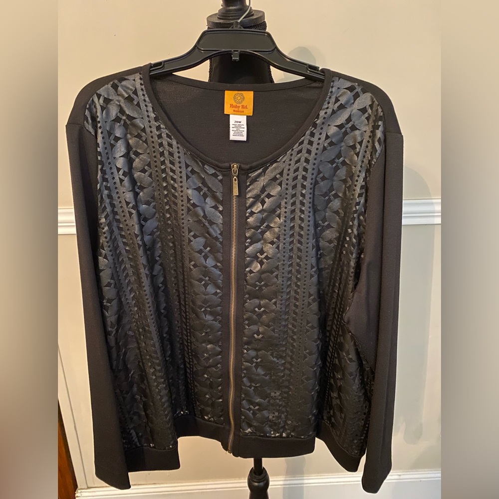 Ruby Road Jacket - Black - Size 20W